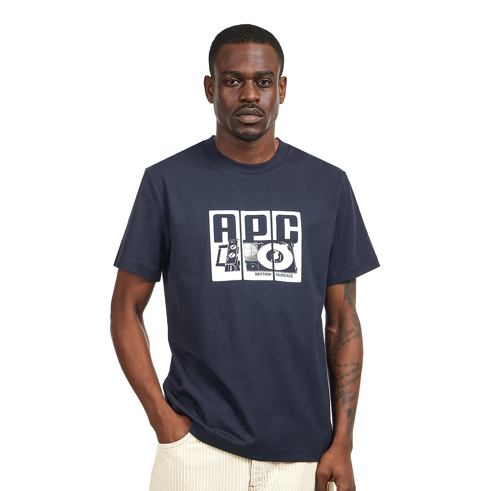 A.P.C. - T-Shirt Platine