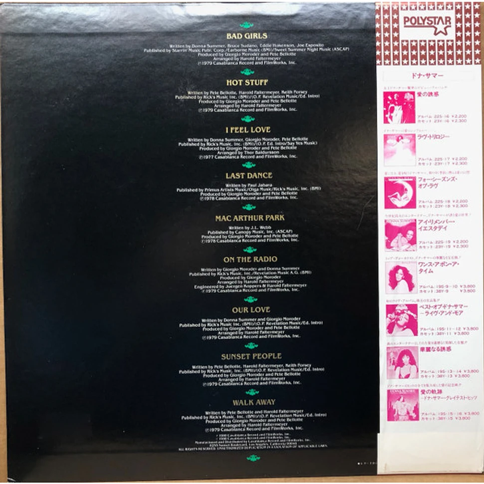 Donna Summer - Walk Away Collector's Edition (The Best Of 1977-1980)