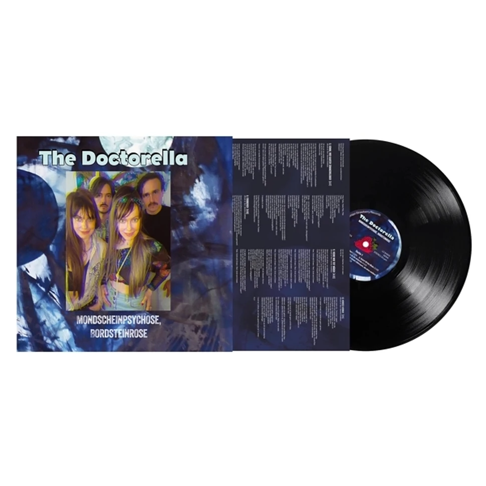 The Doctorella - Mondscheinpsychose Bordsteinrose Black Vinyl Edition