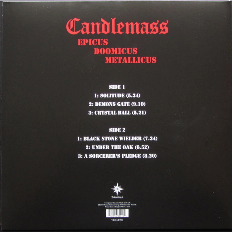 Candlemass - Epicus Doomicus Metallicus