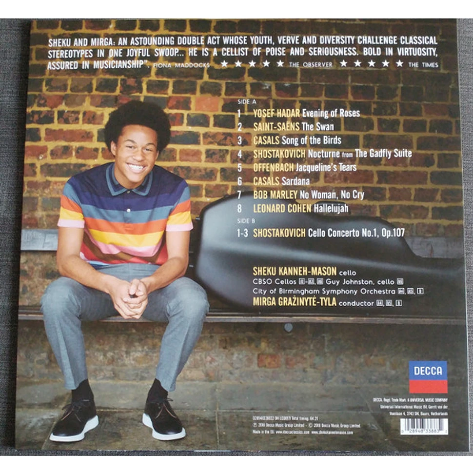 Sheku Kanneh-Mason - Inspiration