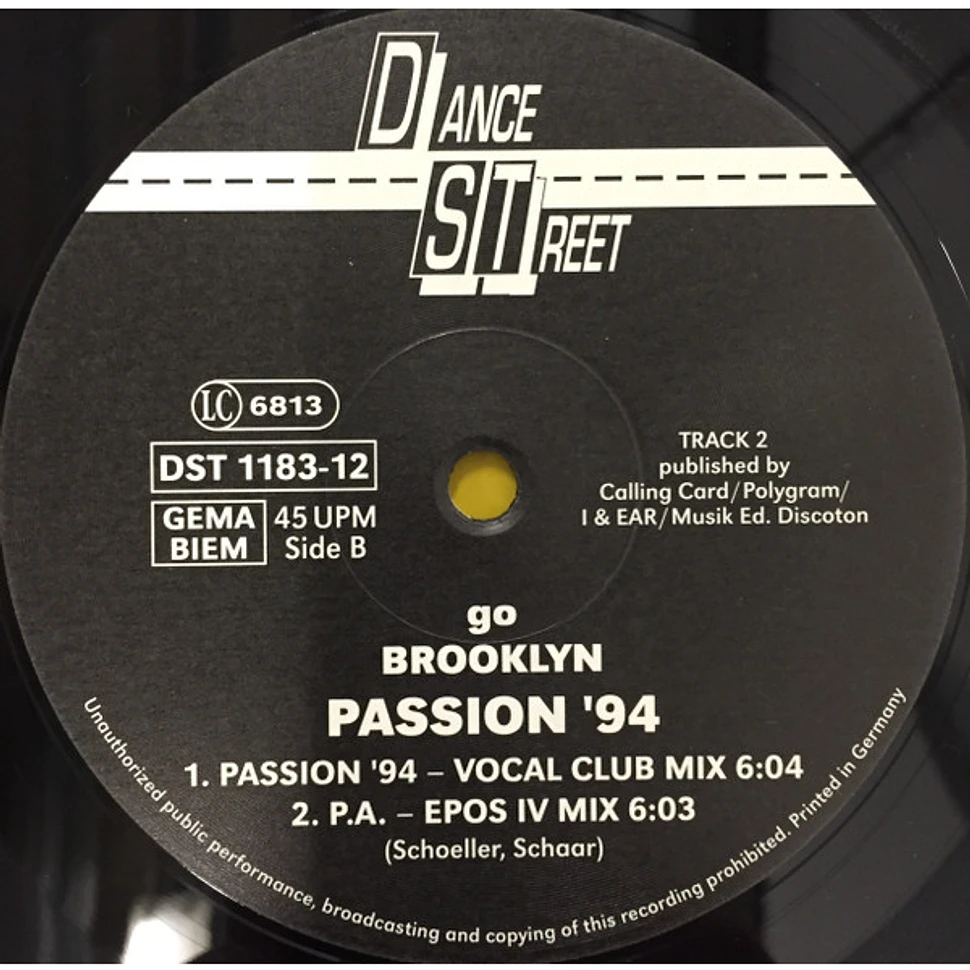 Go Brooklyn - Passion '94