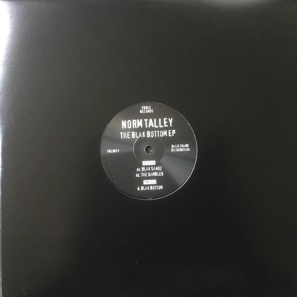 Norm Talley - The Blak Bottom EP