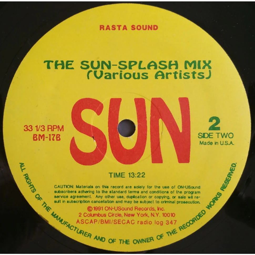 Bob Marley / Various - Remember Marley (The Mighty Mix) / The Sun-Splash Mix