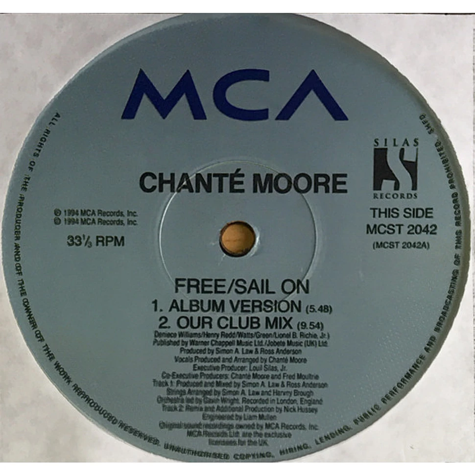 Chante Moore - Free / Sail On