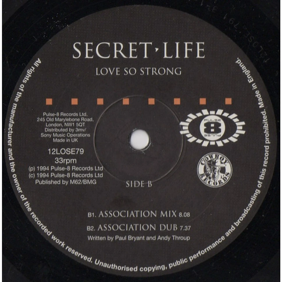 Secret Life - Love So Strong