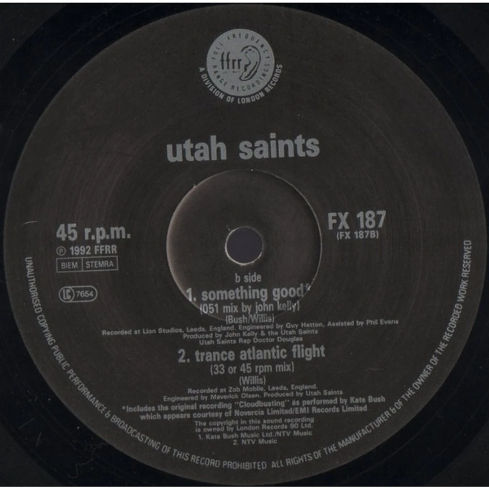 Utah Saints - Something Good