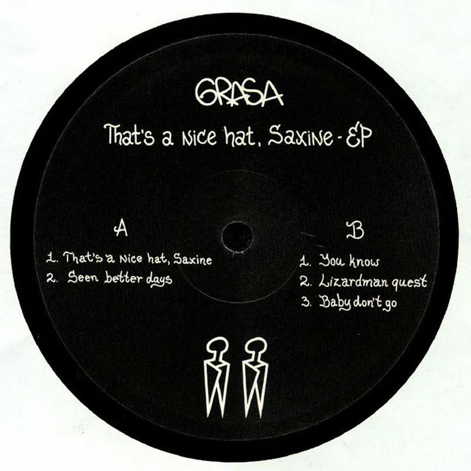 Grasa - That's A Nice Hat, Saxine - EP