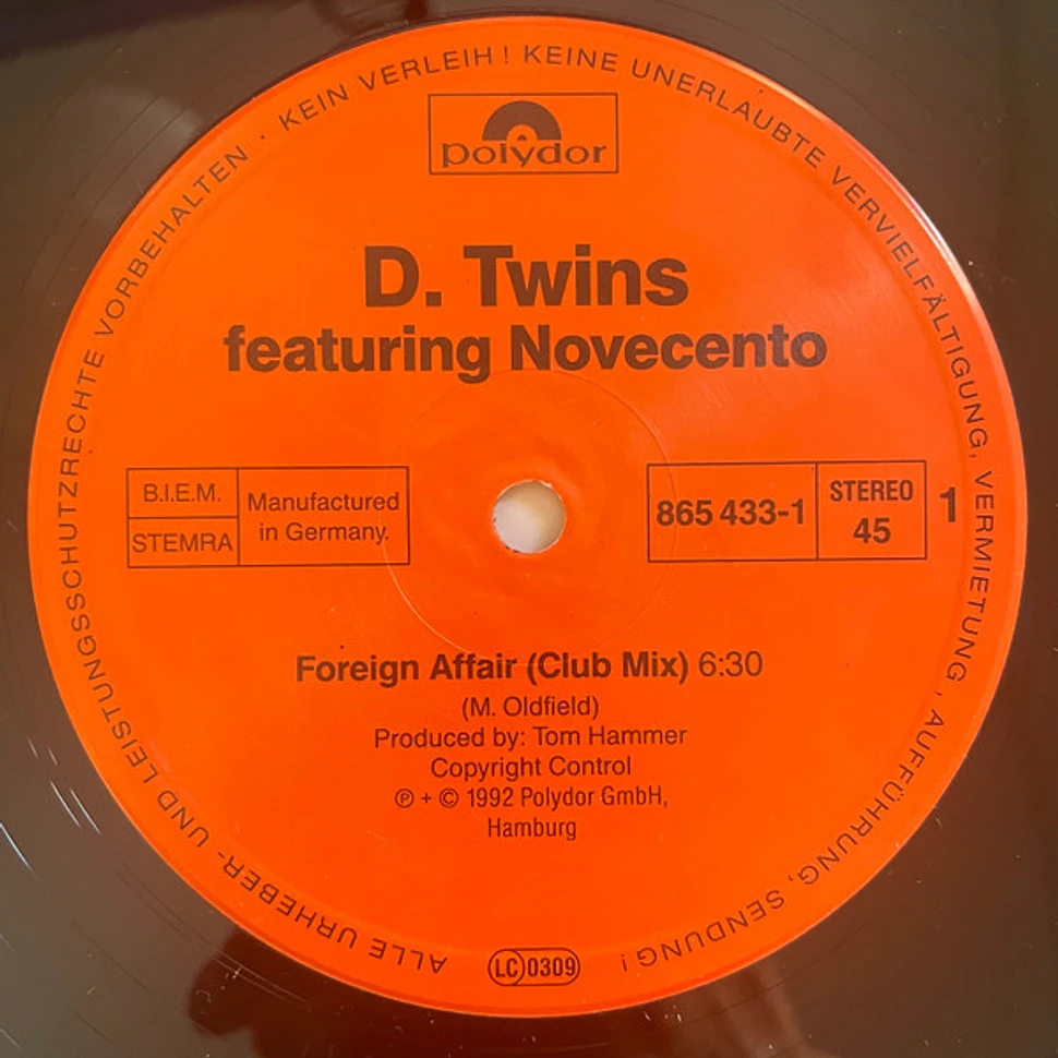 D. Twins Featuring Novecento - Foreign Affair