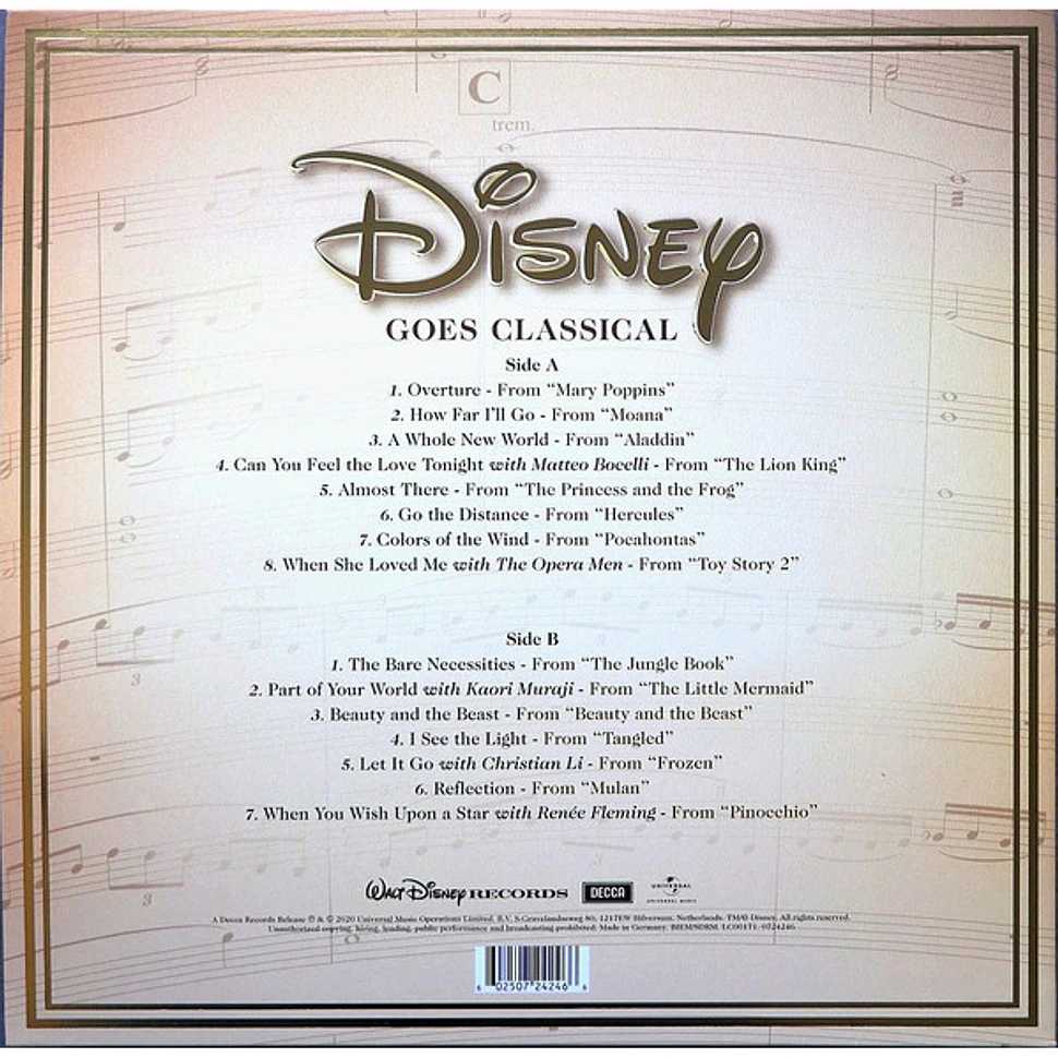 Royal Philharmonic Orchestra - Disney Goes Classical