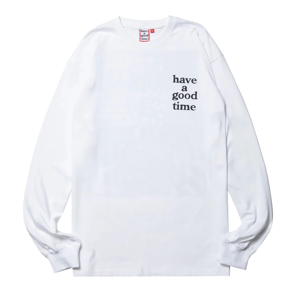 have a good time - Pattern Logo L/S Tee