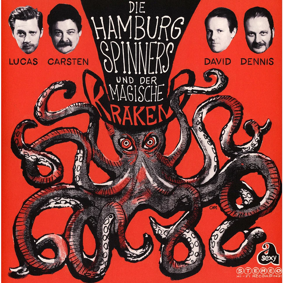 Hamburg Spinners (Carsten Erobique Meyer, David Nesselhauf, Dennis Rux, Lucas Kochbeck) - Der Magische Kraken HHV Exclusive White Vinyl Edition