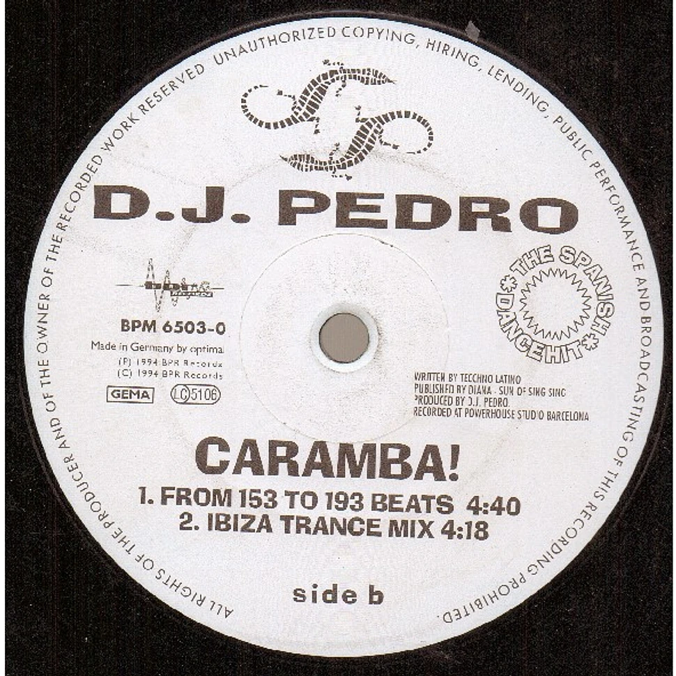 DJ Pedro - Caramba!