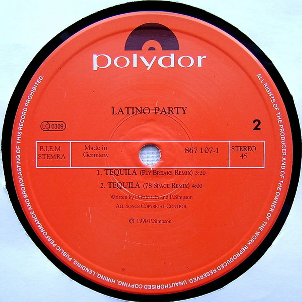 Latino Party - Tequila