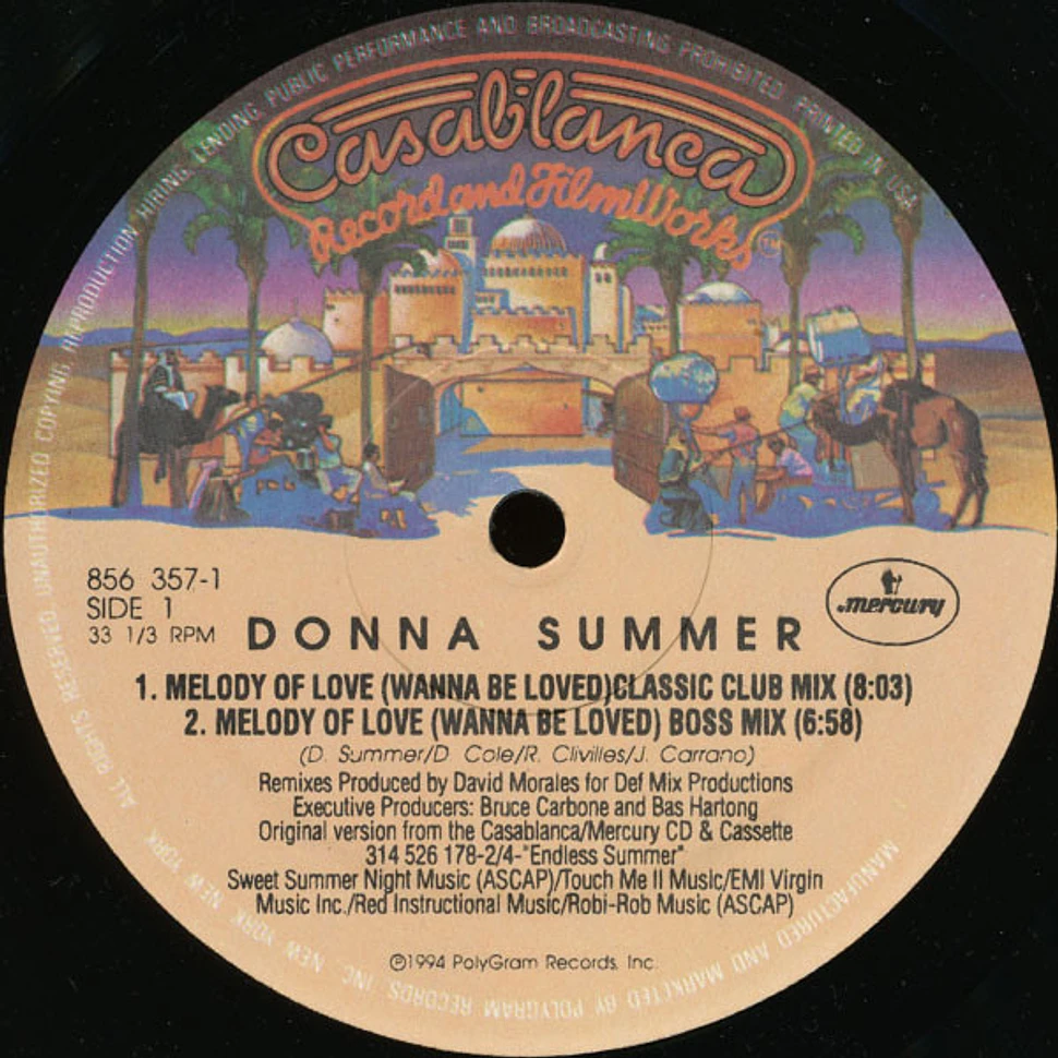 Donna Summer - Melody Of Love (Wanna Be Loved)