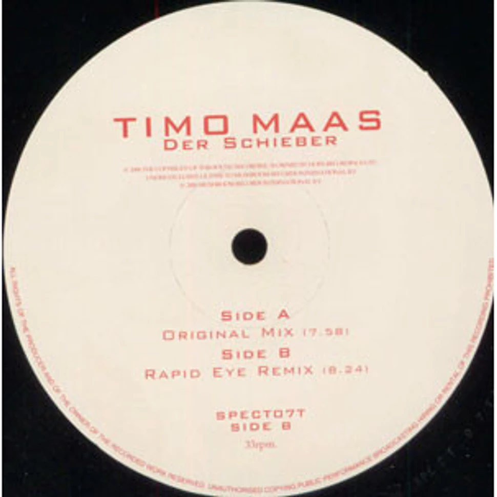 Timo Maas - Der Schieber