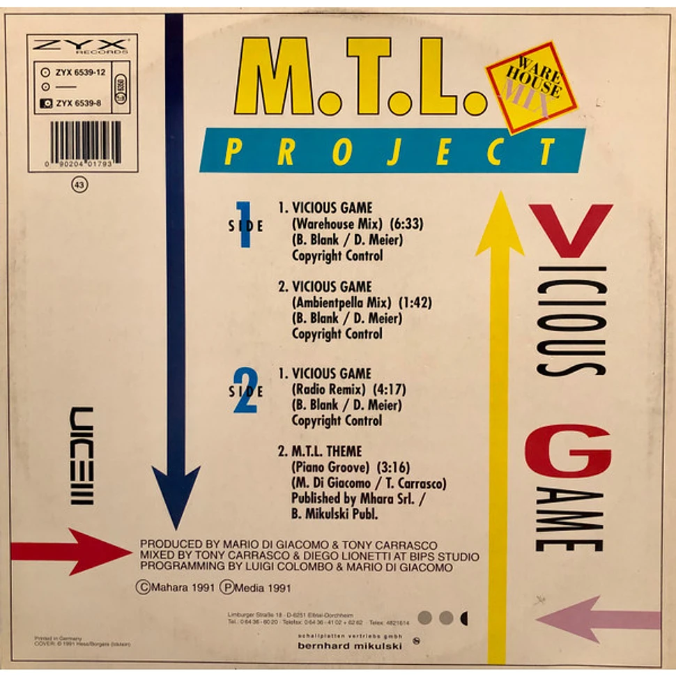 M.T.L. Project - Vicious Game