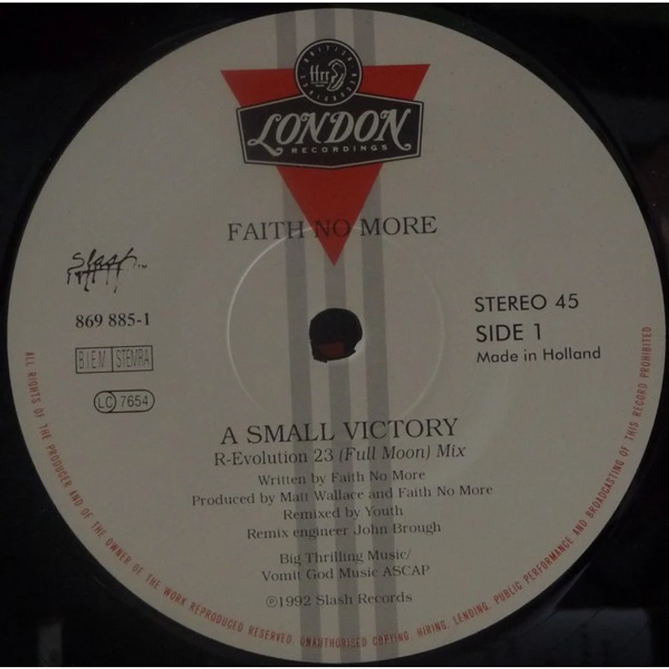 Faith No More - A Small Victory (Remixed By Youth)