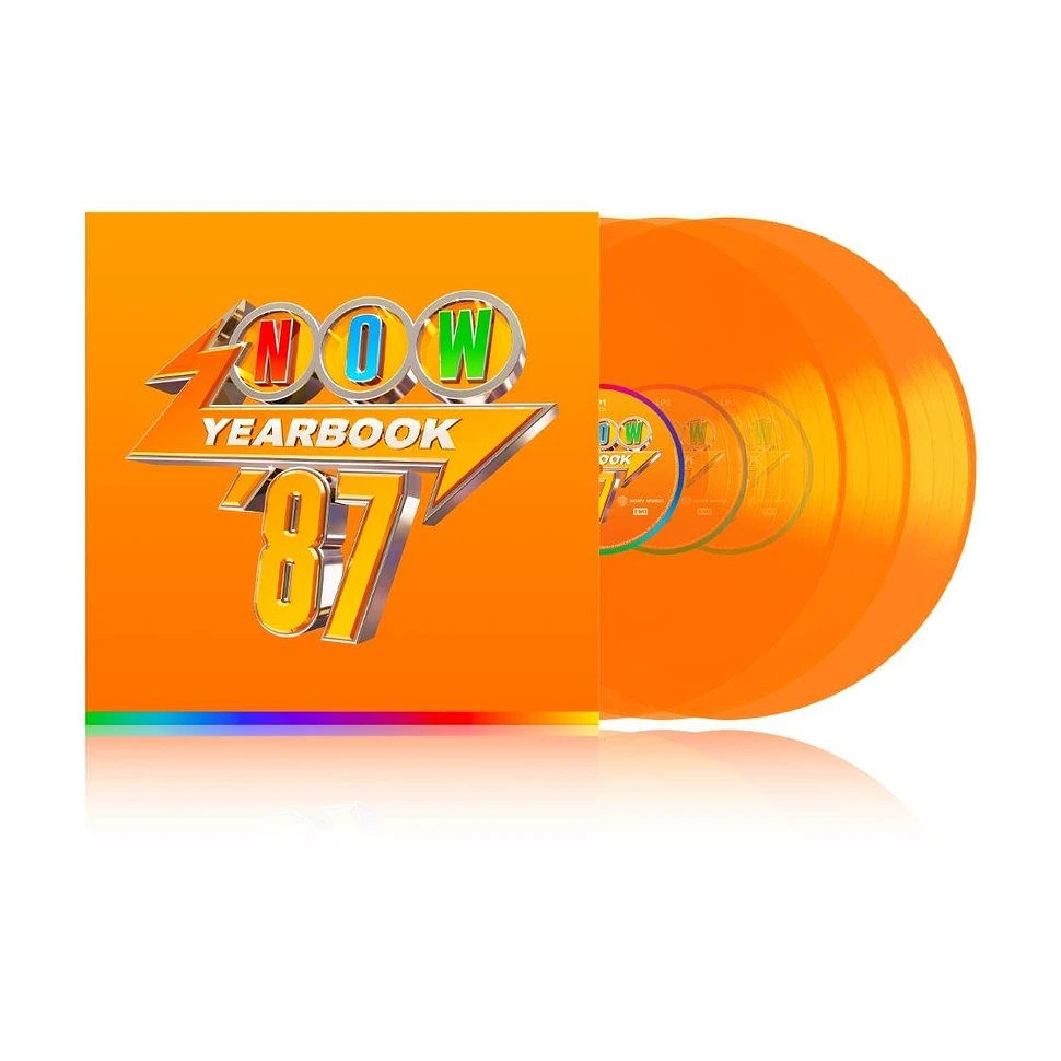 V.A. - Now Yearbook 1987 Orange Vinyl Edition