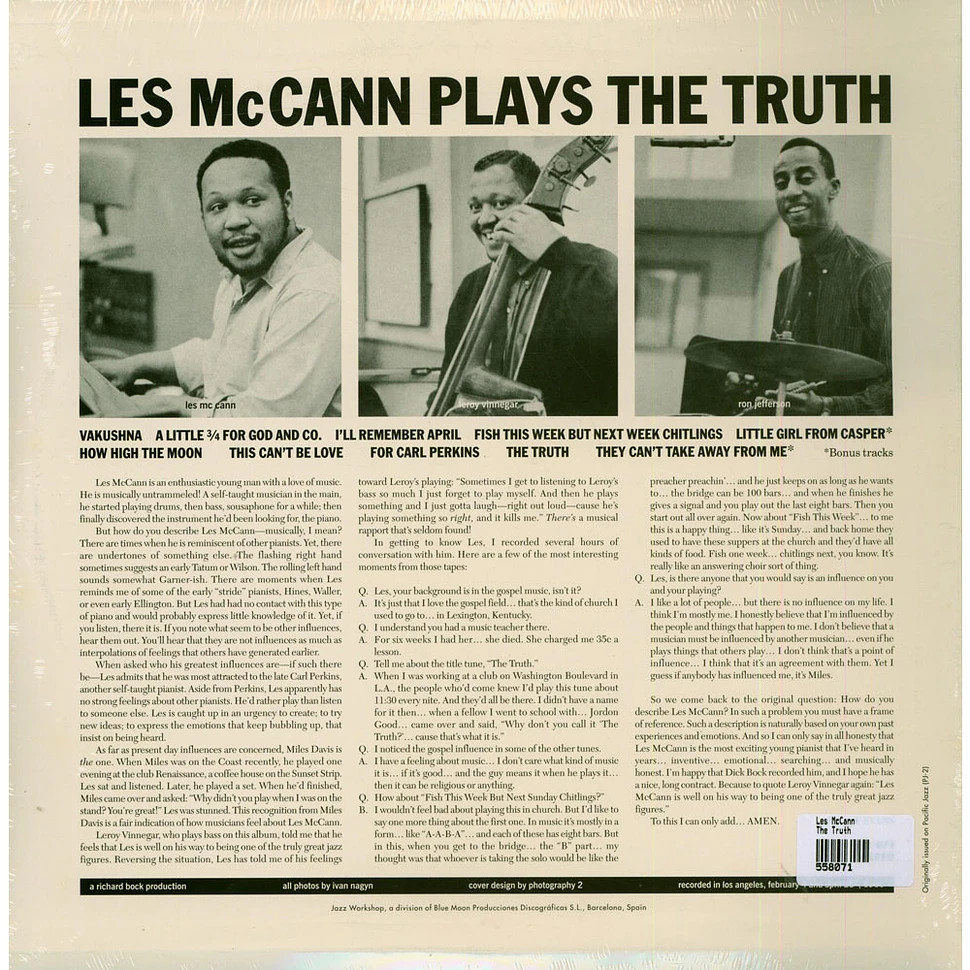 Les McCann - The Truth