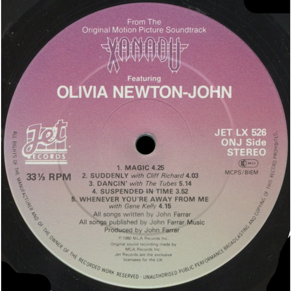 Electric Light Orchestra / Olivia Newton-John - Xanadu (From The Original Motion Picture Soundtrack)