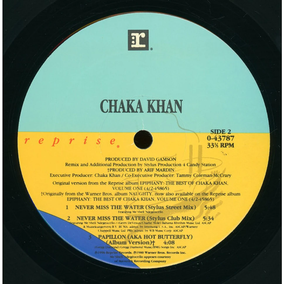 Chaka Khan Featuring Me'Shell NdegéOcello - Never Miss The Water