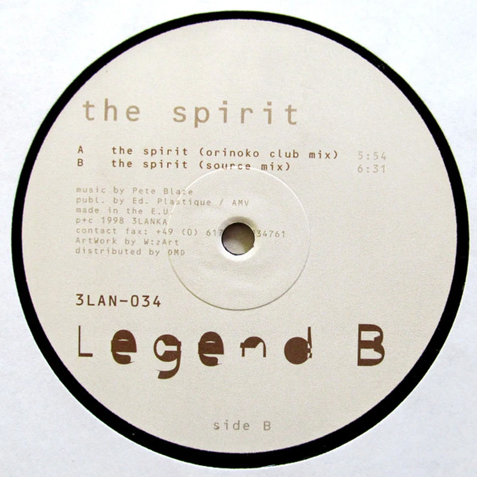 Legend B - The Spirit