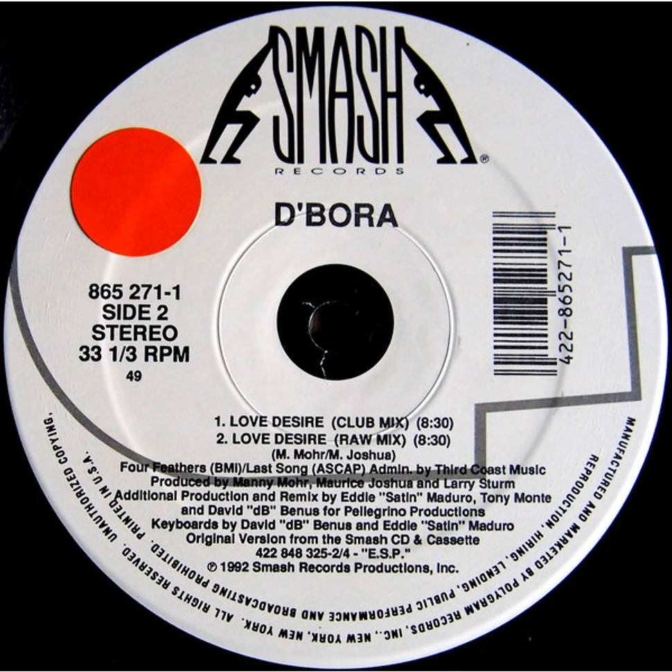 D'Bora - Love Desire