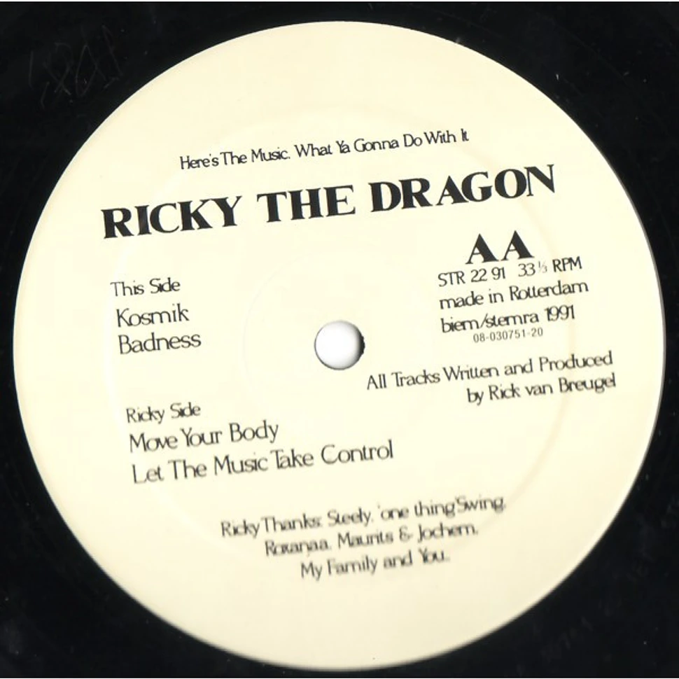 Ricky The Dragon - Move Your Body EP