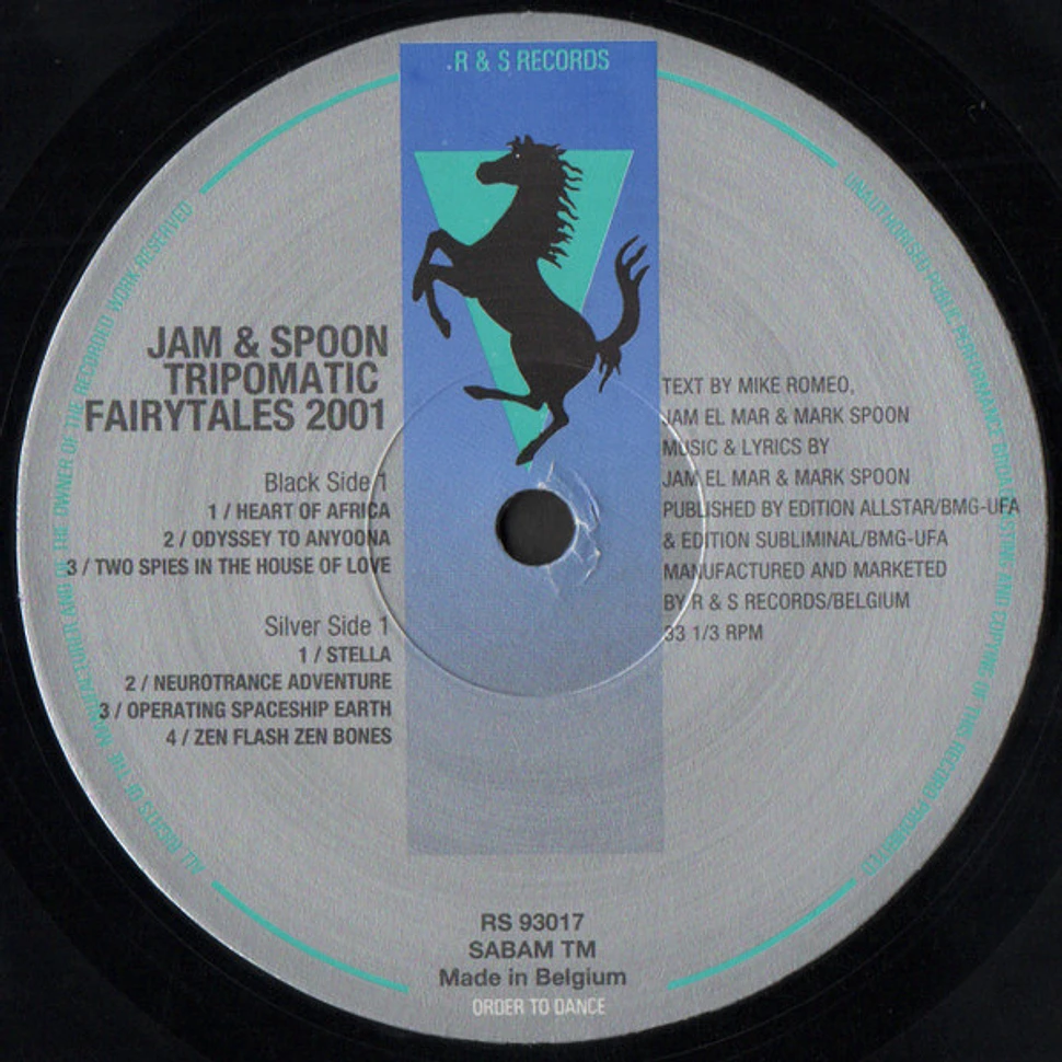 Jam & Spoon - Tripomatic Fairytales 2001