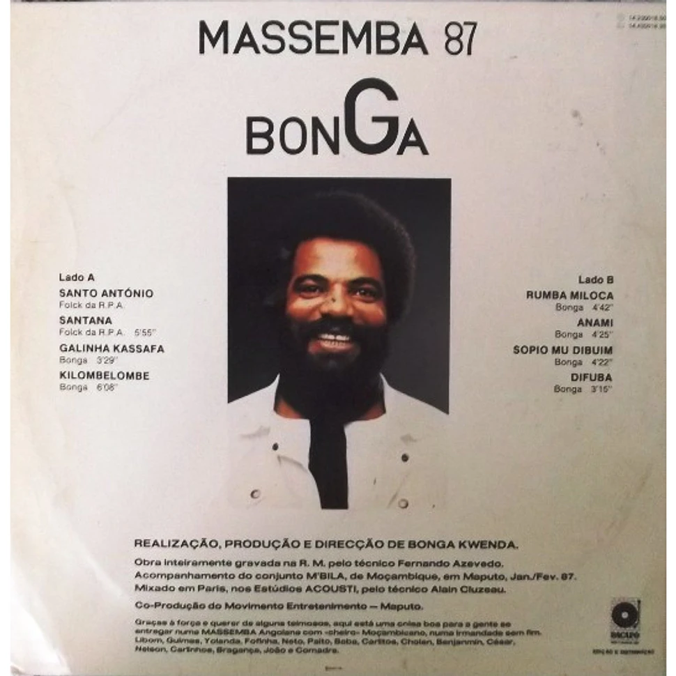 Bonga - Massemba 87