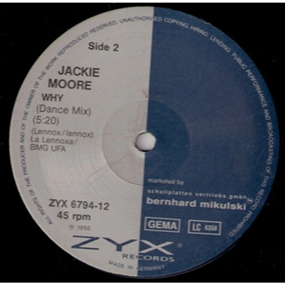 Jackie Moore - Why