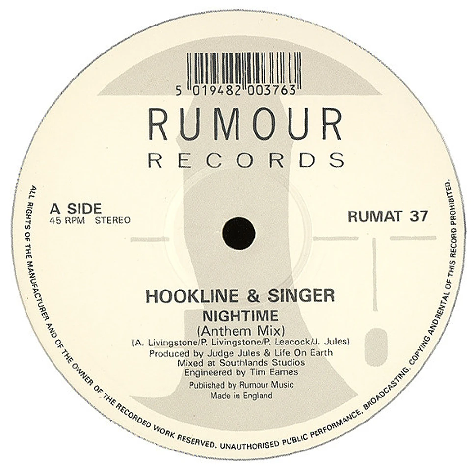 Hookline & Singer - Nightime