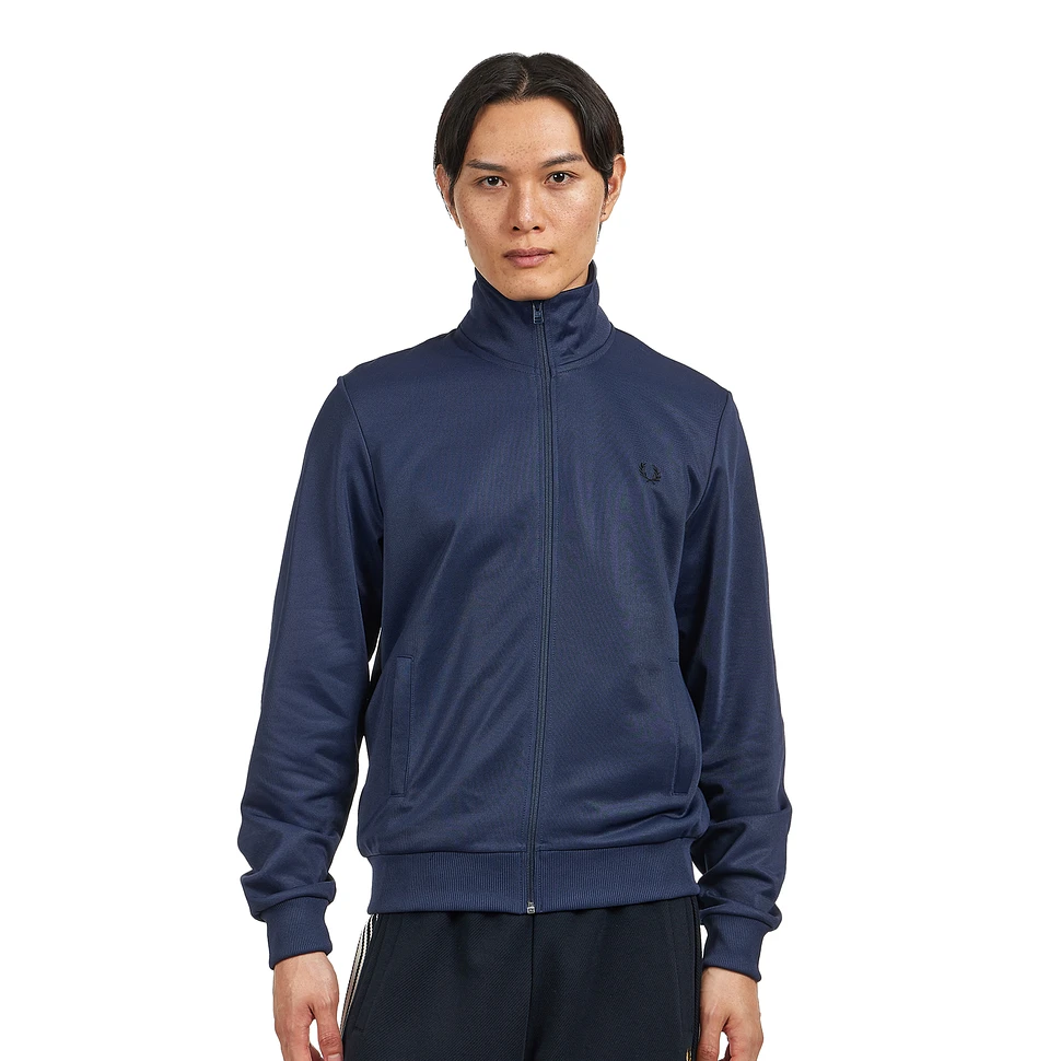 Fred Perry Track Jacket Dark Carbon Black HHV