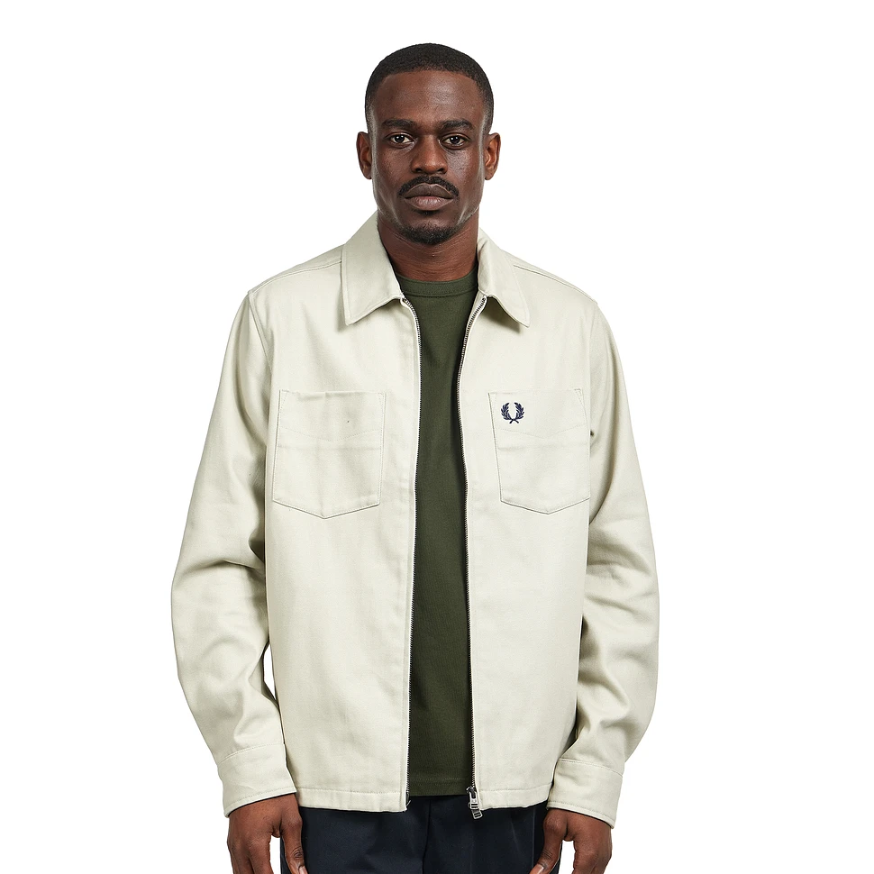 Fred Perry - Twill Zip Through Overshirt