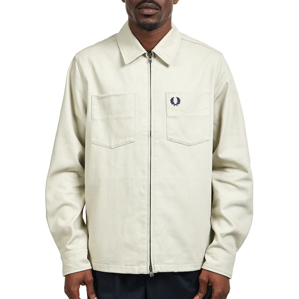 Fred Perry - Twill Zip Through Overshirt