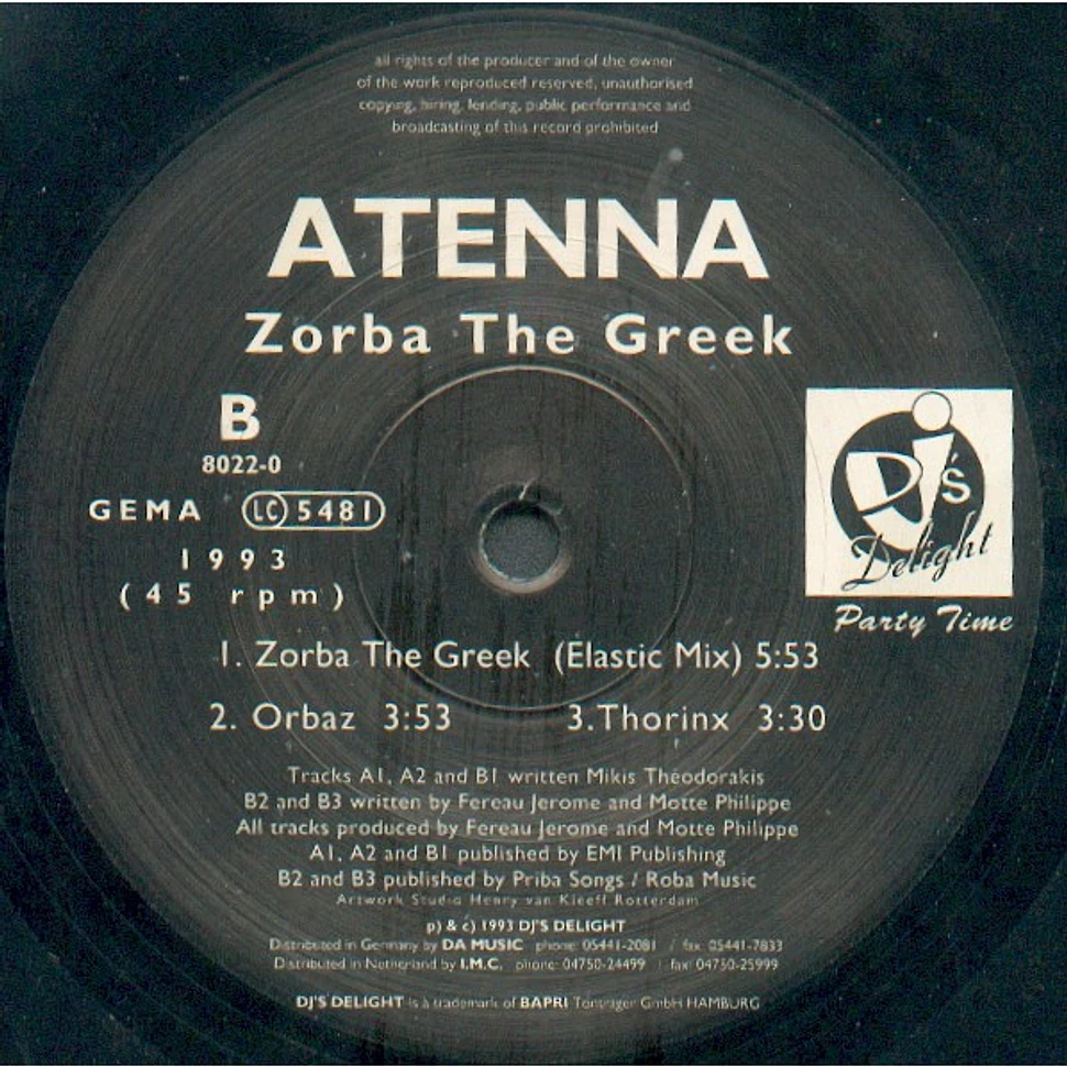 Atenna - Zorba The Greek