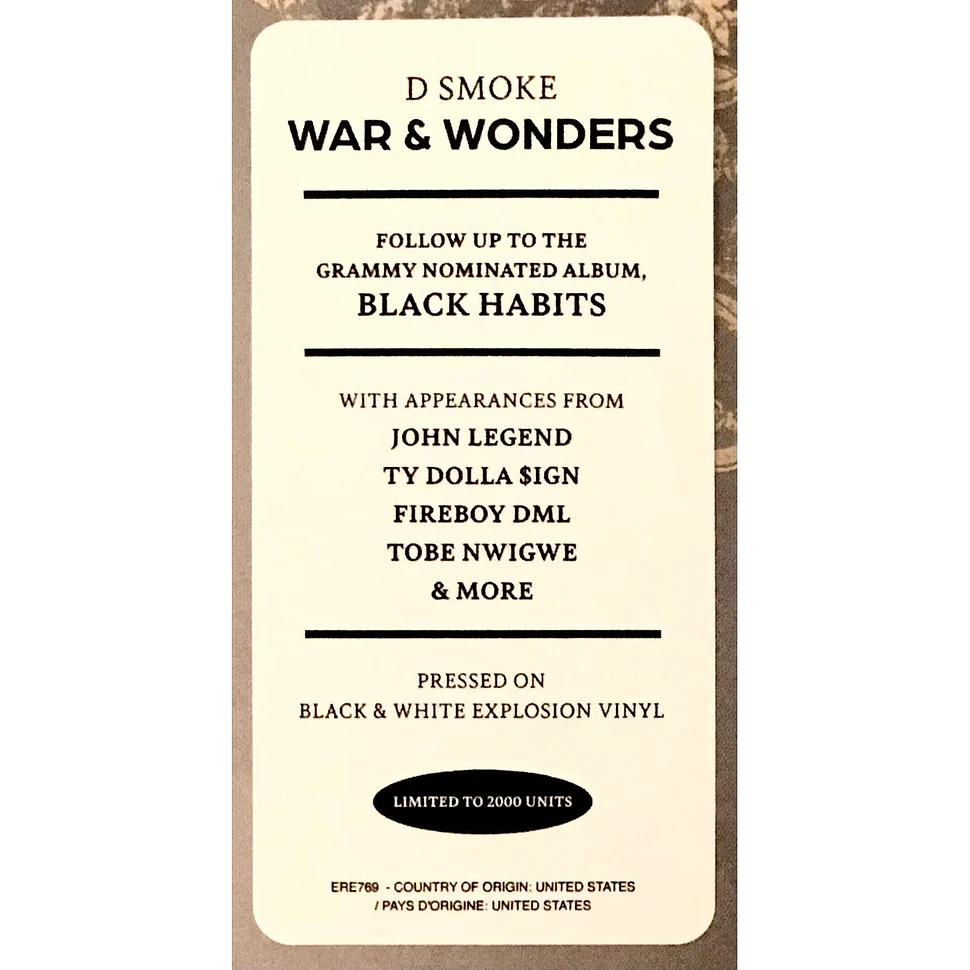 D Smoke - War & Wonders