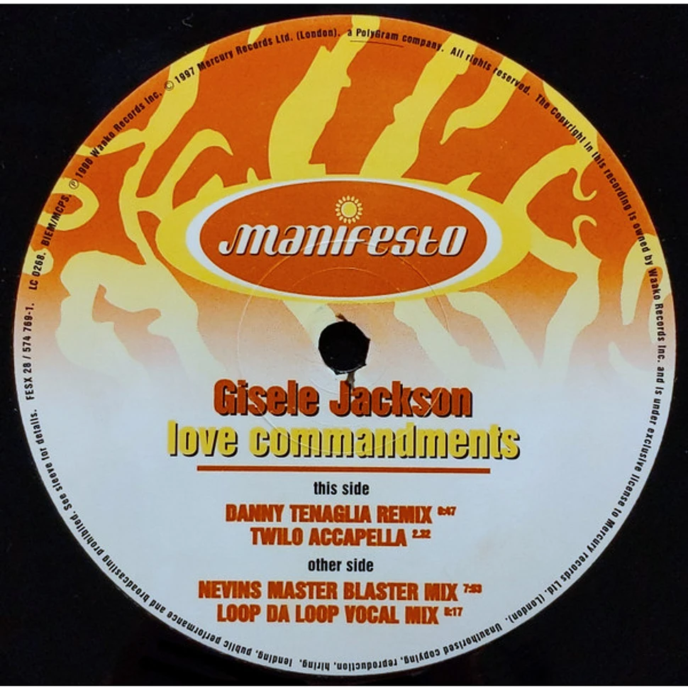 Gisele Jackson - Love Commandments