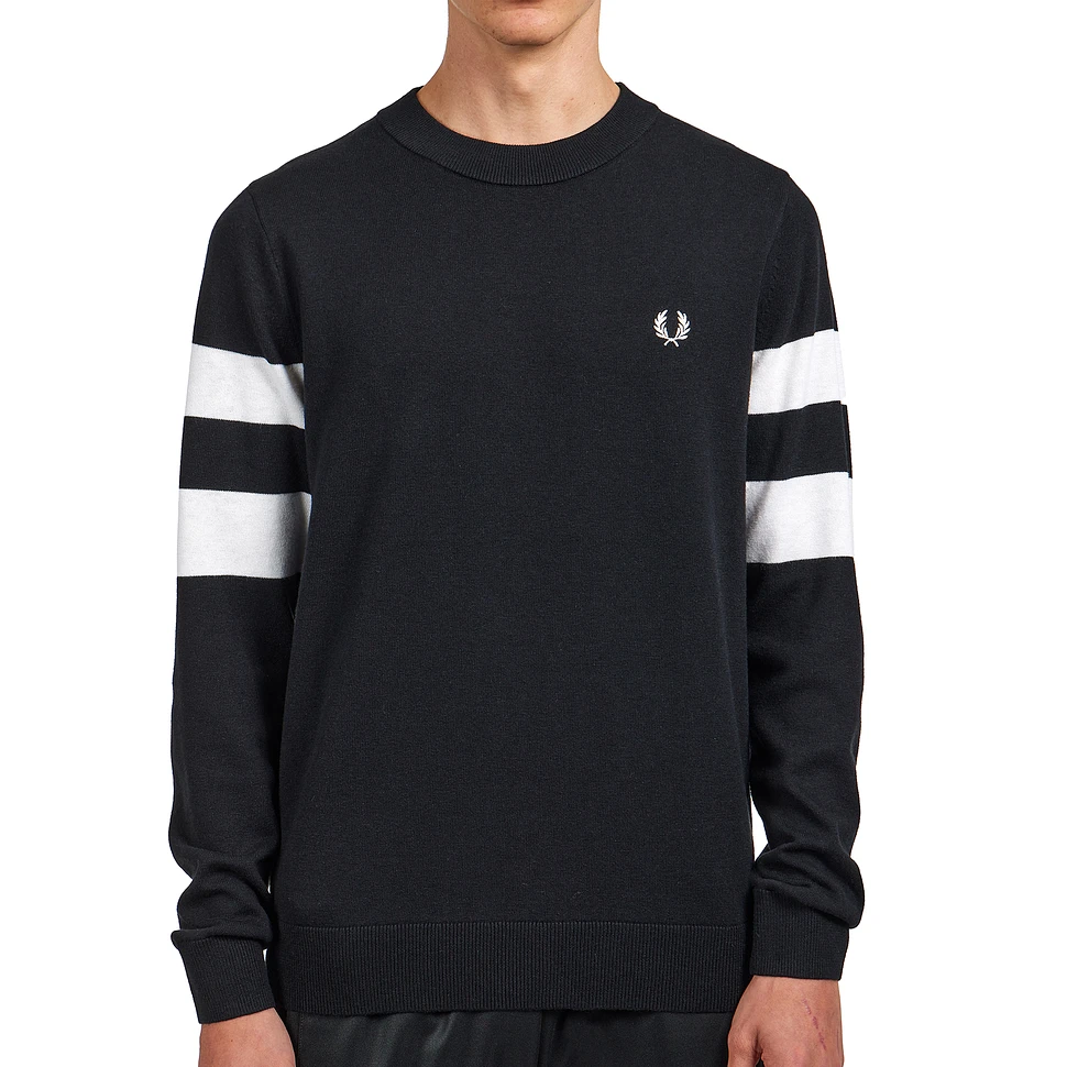 Fred Perry - Tipped Sleeve Jumper