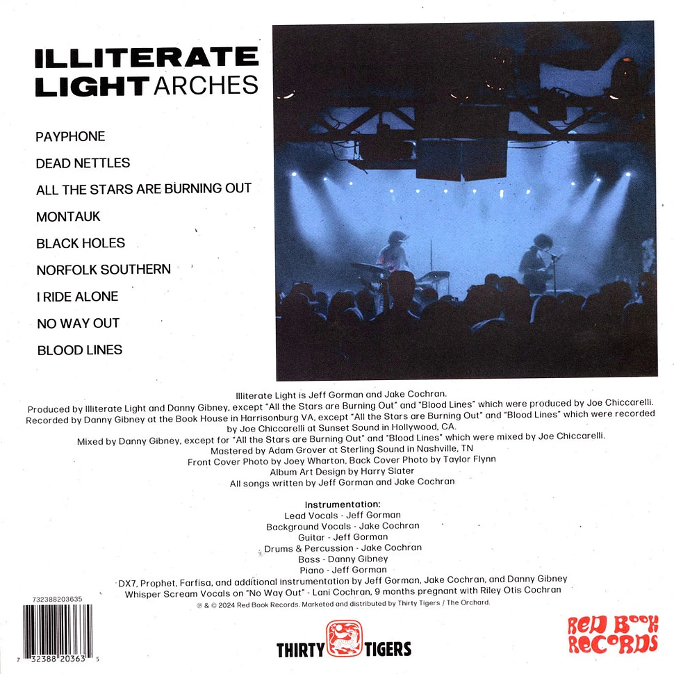 Illiterate Light - Arches