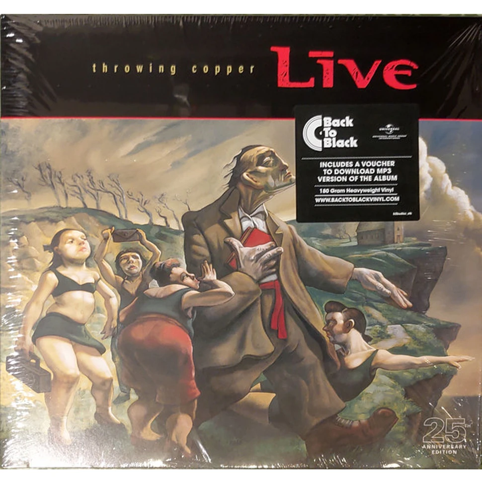 Live - Throwing Copper