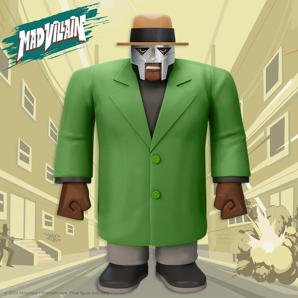 Madvillain (MF DOOM & Madlib) - Madvillain SuperSize Vinyl ReAction Figure