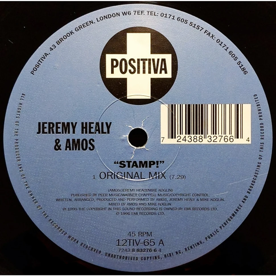 Jeremy Healy & Amos - Stamp!