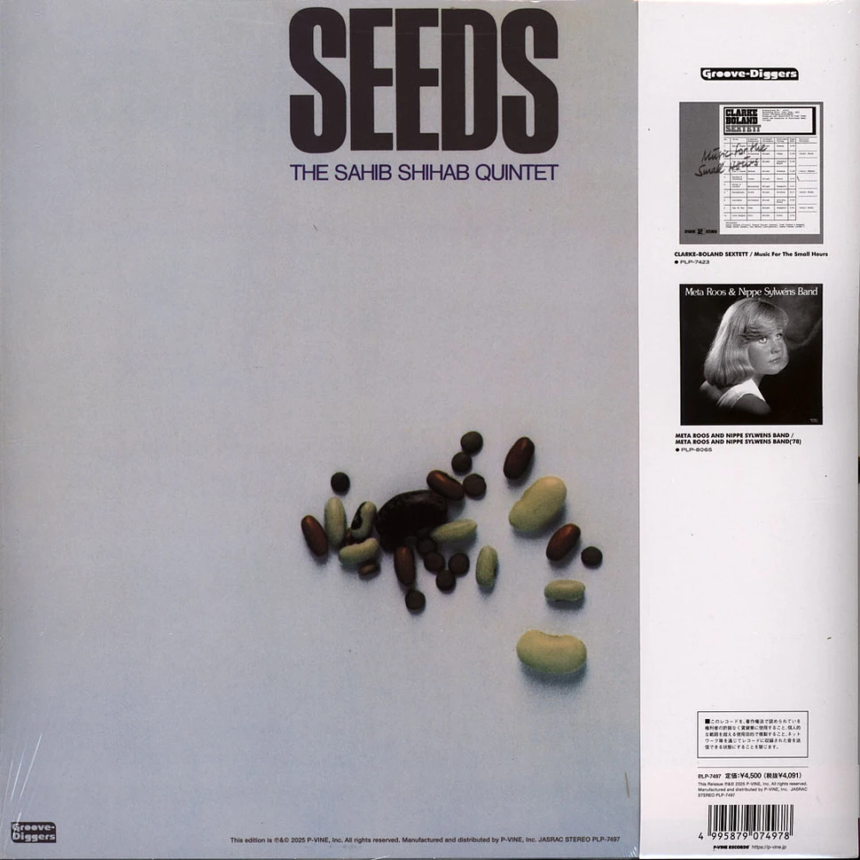 The Sahib Shihab Quintet - Seeds - Vinyl LP - 1969 - JP - Reissue