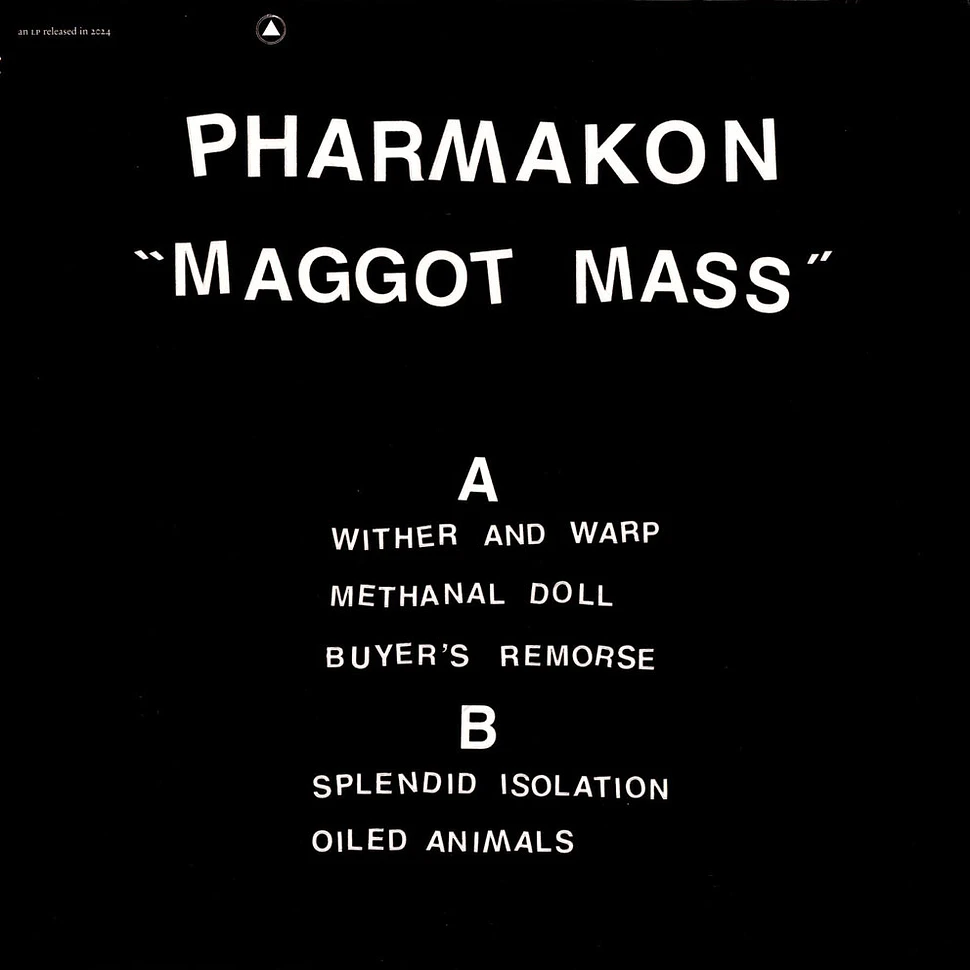 Pharmakon - Maggot Mass Black Vinyl Edition