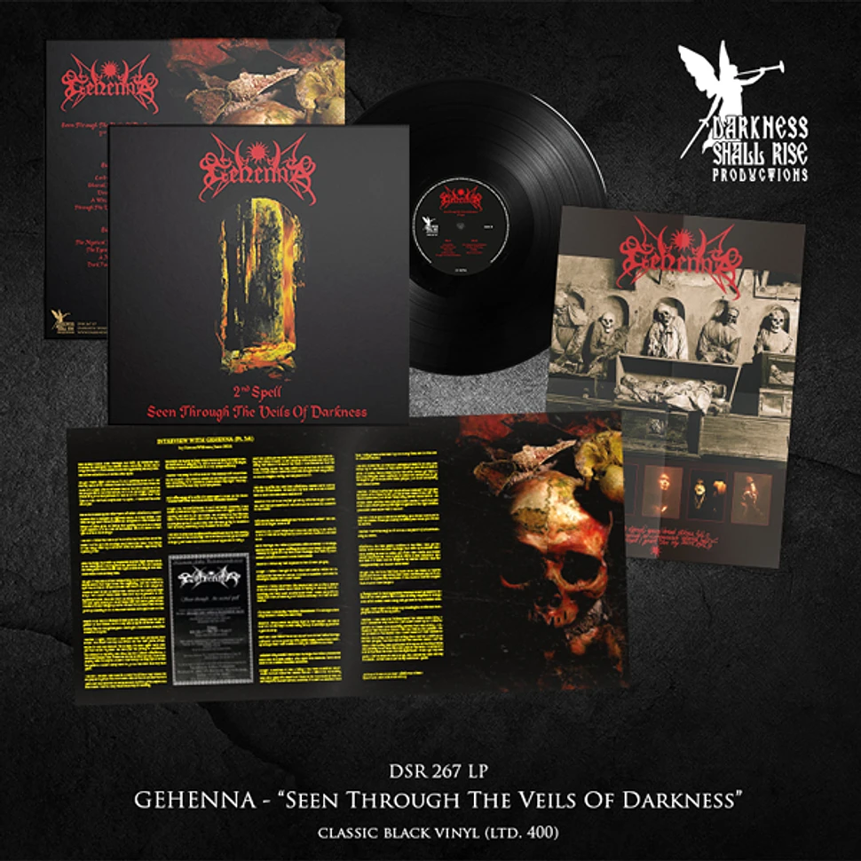 Gehenna - Seen Through The Veils Of Darkness The Second Spell Black Vinyl Edition