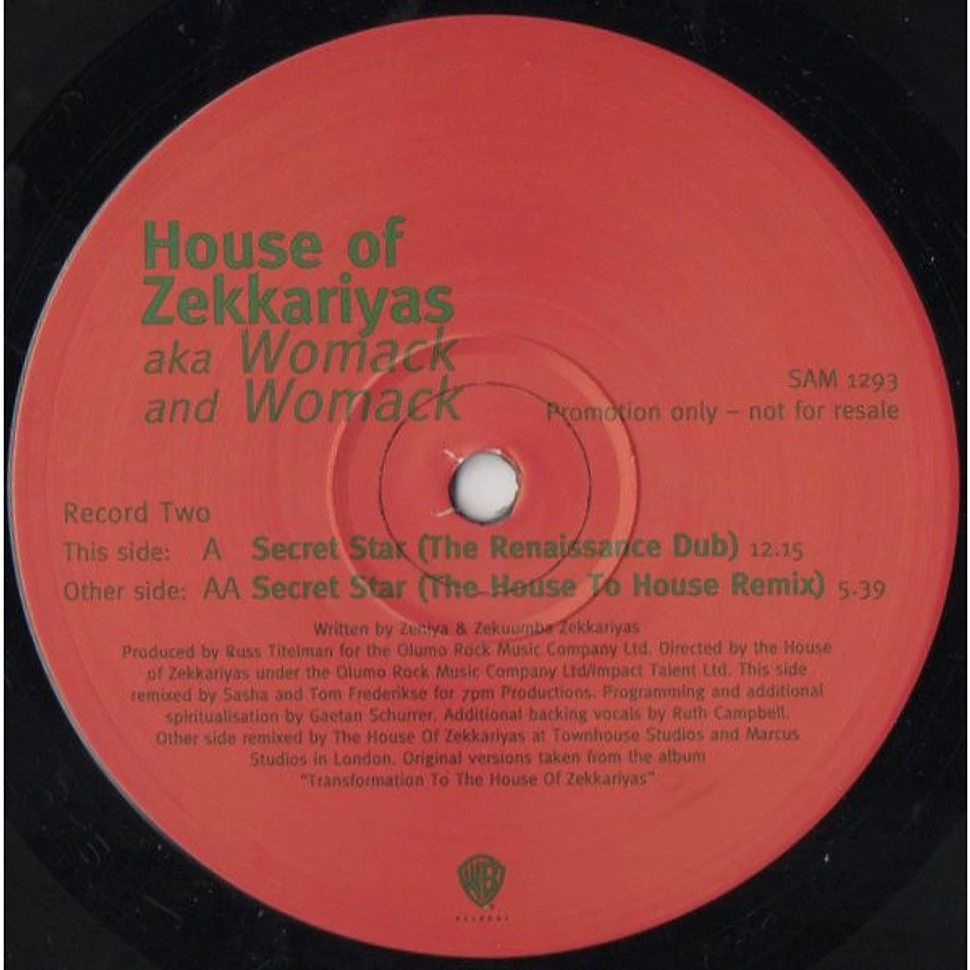 The House Of Zekkariyas Aka Womack & Womack - Secret Star (Sasha Remixes)