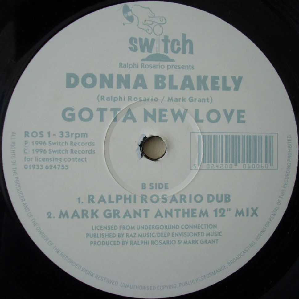 Donna Blakely - Gotta New Love