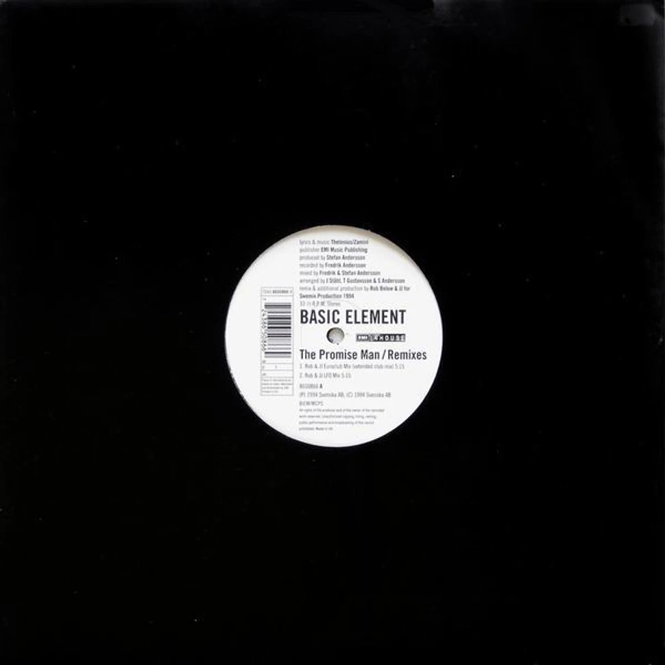 Basic Element - The Promise Man (Remixes)